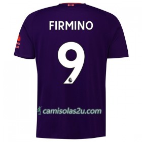 Camisolas de Futebol Liverpool Firmino 9 Equipamento Alternativa 2018/19 Manga Curta